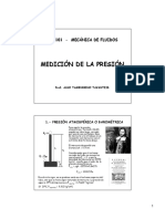 EST TICA DE LOS FLUIDOS Cap 3.4 Medici N de La Presi N PDF