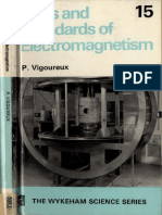 Vigoureux - Units Standards of Electromagnetism