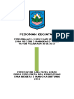 Matrik Kegiatan Pengenalan Lingkungan Sekolah