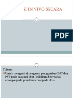 Absorpsi in Vivo Secara Oral