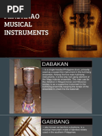 Mindanao Musical Instruments