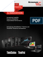 Lenovo ThinkStation Product Brochure