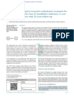 Tooth Ankylosis Follow Up