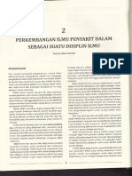 2. Pengembangan Ilmu Penyakit Dalam Sebagai Suatu Disiplin Ilmu