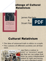 Rachels Ch. 2 - The Challenge of Cultural Relativism