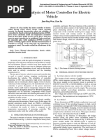 Thermal Analysis of Motor Controller For Electric Vehicle: Jian-Ping Wen, Chao Xu