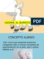 Cuento Inclusivo Gaspar El Burrito Albino
