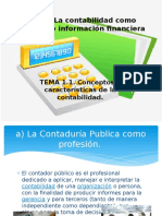 1.1 Unidad 1° La Contabilidad Como Sistema de