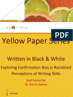 Yellow Paper Series Explores Racial Bias in Legal Writing Evaluations