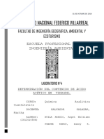 LABORATORIO N° 3 Determinación de Ácido Acético en Vinagre