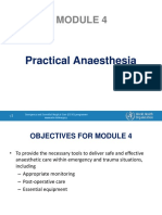 WHO Practical Anaesthesia