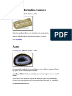 Diccionario de Gemas y Cristales