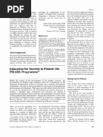 Education for Tourism in Poland the PHARE Programme