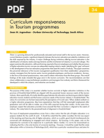Curriculum Responsiveness in Tourism Programmes