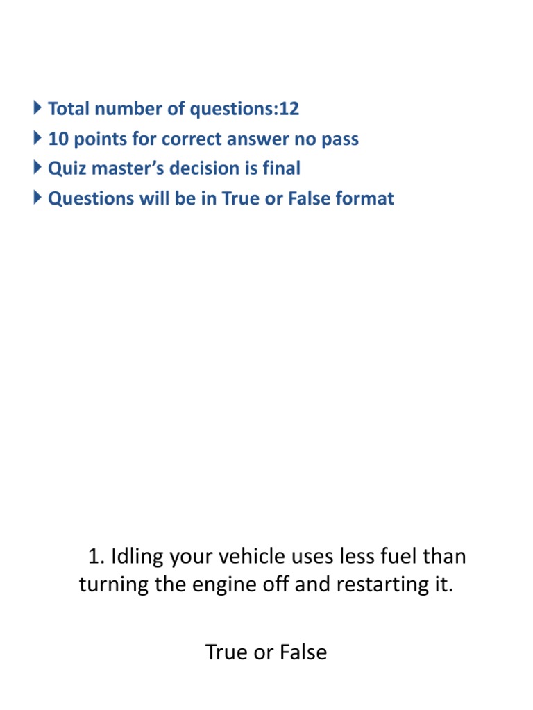 True or False MECHANICAL ENGINEERING QUIZ QUESTION Download Free