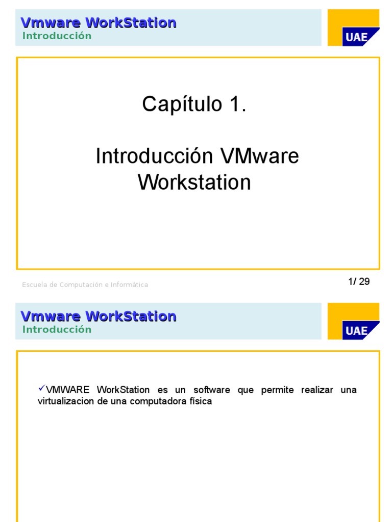 Introducción a VMware Workstation 32-bit | PDF | V Mware | Máquina virtual
