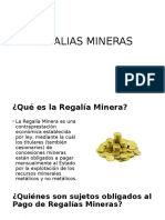 Regalias Mineras