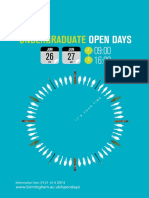 Undergraduate Open Day Programme June 15