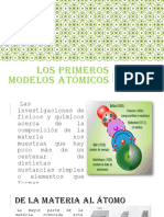 Los Primeros Modelos Atómicos