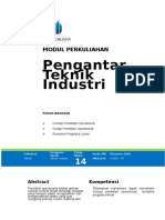 Modul Pengantar Teknik Industri (TM14)