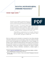 La Calidad Educativa Nocion Neoliberal PDF