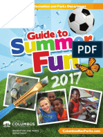 Columbus Recreation and Parks Department Guide To Summer Fun 2017 PDF
