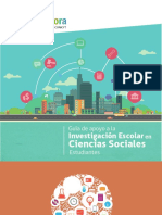 Guia de Estudiantes Investigación Ciencias Sociales Explora