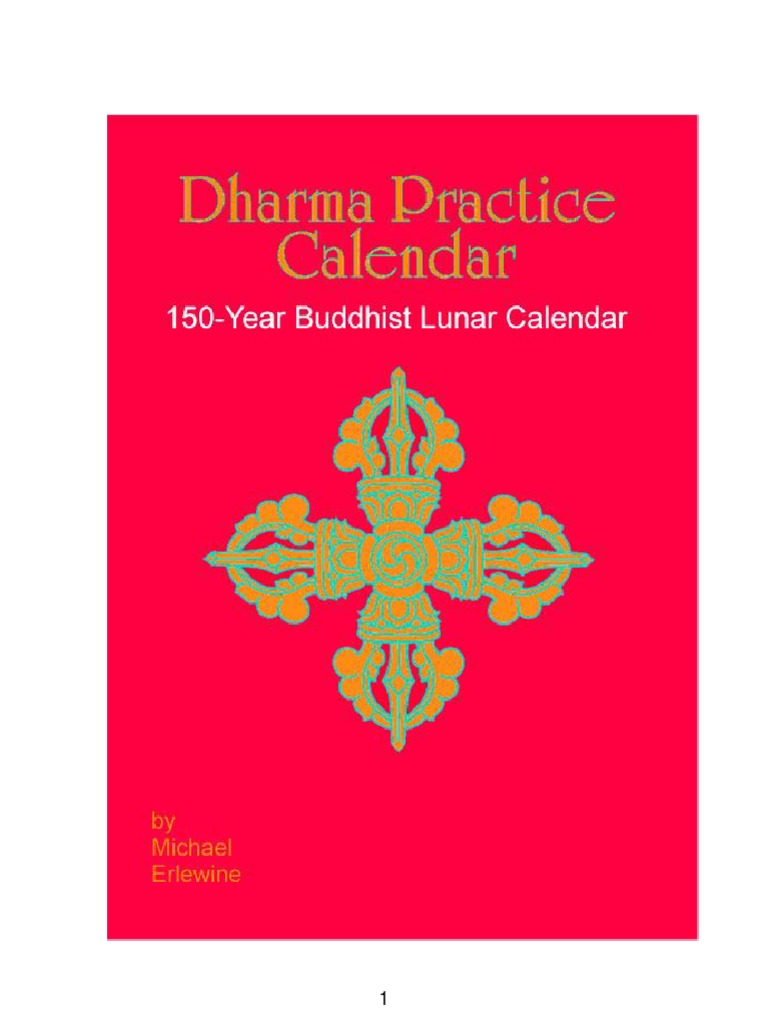 Dharma Calendar Aurora Sun