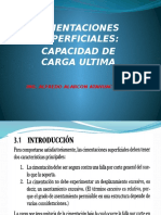 Cimentación Superficial Capacidad de Carga Ultima