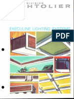 Lightolier Execuline Lighting System Brochure 1969