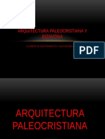 Arquitectura Paleocristiana y Bizantina