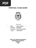 Contoh Format Proposal Tugas Akhir (S-1)