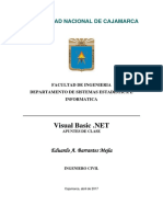 Visual Basic .NET Eduardo BM 2017-I