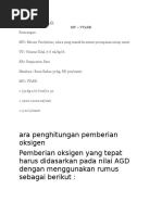 Rumus Iwl Bayi Dan Anak