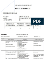  Curricular Dibujo Tecnico