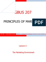 GBUS207 Marketing Principles Lecture