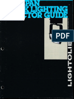 Lightolier Lytespan Track Lighting Selector Brochure 1988