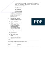 Movable Property Intimation Form 18(3) | PDF | Property | Property Law