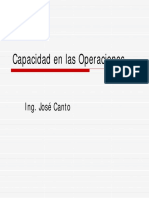 Capacidad de Operaciones