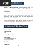 Company Profile Festive