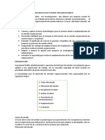 Metodología PARA EL DESARROLLO DE ESTUDIOS ORGANIZACIONALES Objetivos e Introduccion 1