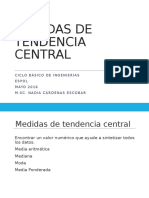 2 Medidas de Tendencia Central