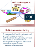Marketing y Plan de Marketing v.P.