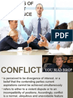 Theories of Conflict Occurence