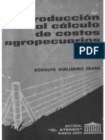 Introduccion Al Calculo de Costos Agropecuarios - Frank PDF