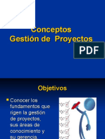 Conceptos Gestion Proyectos -Educación