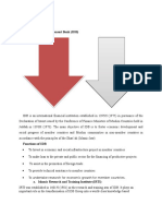 Presentation: 1.1 Islamic Development Bank (IDB)