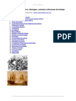 Sistema Economico Aborigen Colonial Trabajo