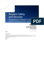 Aviation Safety and Security