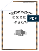 Excel 2003 Editing